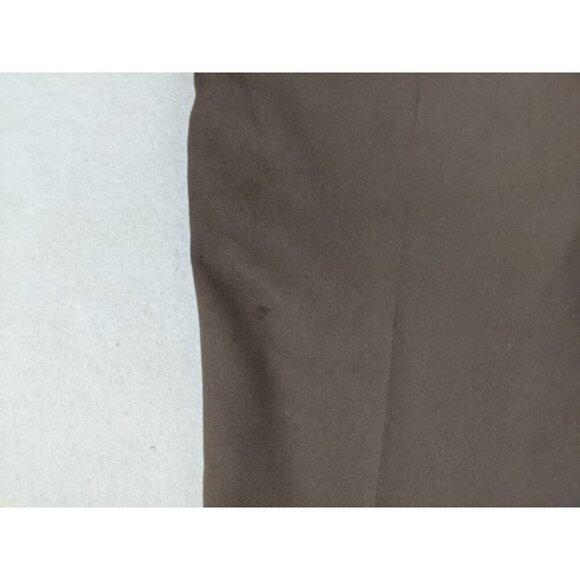 VINTAGE 70s/80s MEN'S TAUPE BROWN SLACKS PANTS - CANYON - SIZE 38X35 - Picture 4 of 16